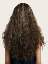 Brown Blonde Wavy Full Wig