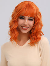 Copper Orange Wavy Full Wig