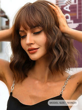 Ligh Brown Wavy Full Wig