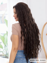 Dark Brown Wavy Full Wig