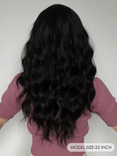 Black Full Wavy Wig with Bangs