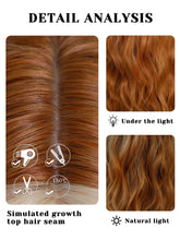 Blonde Copper Full Wig