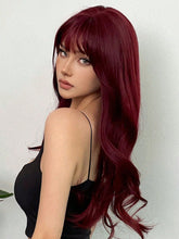 Dark Burgundy Full Wig
