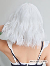White Wavy Full Wig