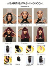 White Wavy Full Wig