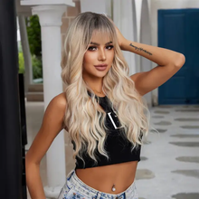 Ombre Blonde Beauty Wavy Wig