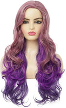 Pink Purple Full Wig