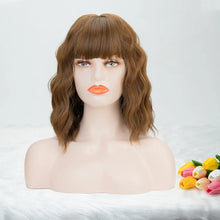 Brown Shoulder Length Wig
