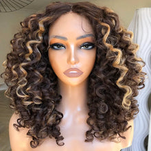 Blonde Brown Lace Front Wig
