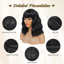 Dark Brown Shoulder Length Wig