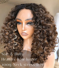 Blonde Brown Lace Front Wig