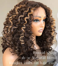 Blonde Brown Lace Front Wig