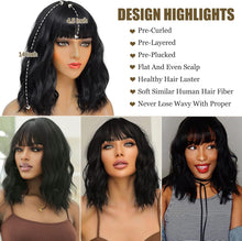 Dark Brown Shoulder Length Wig