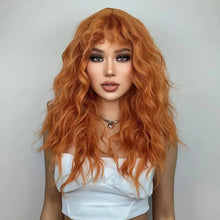 Copper Wavy Full Wig