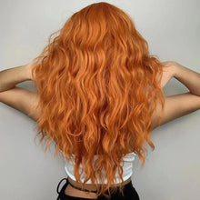 Copper Wavy Full Wig