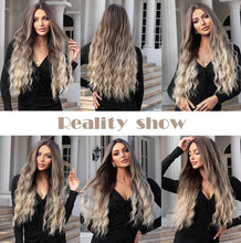 Ombre Blonde Brown Full Wig