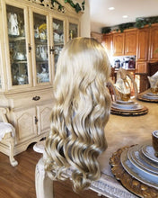 Ombre Blonde Beauty Wavy Full Wig