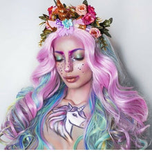Rainbow Beauty Lace Front Wig 24-28 inches!! - Goddess Beauty Royal Wigs