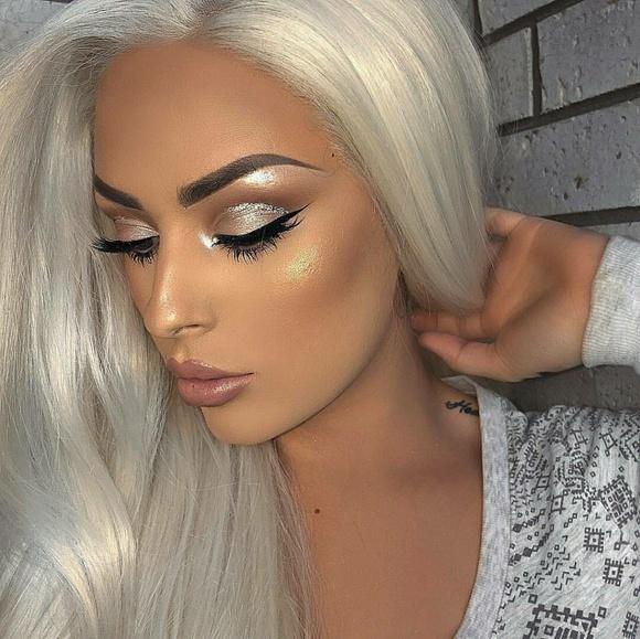White Blonde Lace Front Wig 22-24inches!! – Goddess Beauty  display picture 1