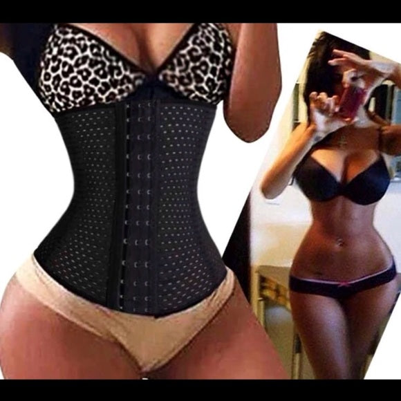 Black Steel Bone Waist Trainer-Slim Your Waist!! – Goddess Beauty Royal Wigs