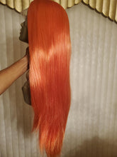 Copper Orange Ginger Lace Front Wig