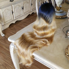 Ombre Blonde Beauty LaceFront Wig Wig 28-30 inche