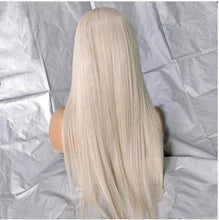 White Human Hair Lace Front Wigs Virgin Remy Glueless Lacewig