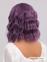 Purple Wavy Full Wig
