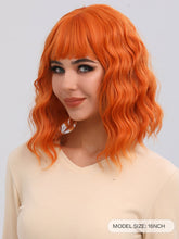Copper Orange Wavy Full Wig