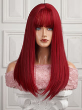 Red Beauty Full Wig with bangs
