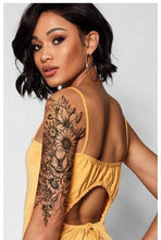 Beautiful Sunflower Temporary Tattoo