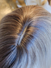 14 Inch Ombre Blonde Wig With Bangs