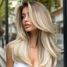 22-Inch European And American Style Golden-Highlighted