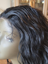 Black Curly Beautiful Lace Front Wig