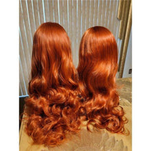 Copper Wavy Beauty Lace Front Wig inches!!