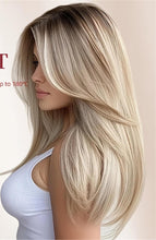 A Stylish 22-Inch Synthetic Heat-Resistant Wig Perfect for Everyday Wear