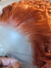 Copper Curly Beautiful Lace Front Wig