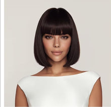 Natural Straight Brown Short Synthetic Fiber Bob Wig Classic And Casual Style Perfect for Daily Wearing Easy to Care for 12 Inches