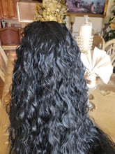 Black Curly Beautiful Lace Front Wig