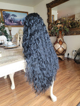 Black Curly Beautiful Lace Front Wig