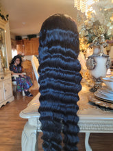 Curly Virgin Human Hair Lace Front Wig 40-42 inches
