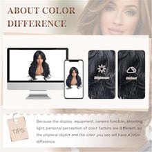 Black Wavy Long Layered Wig with Curtain Bangs