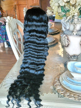 Curly Virgin Human Hair Lace Front Wig 40-42 inches