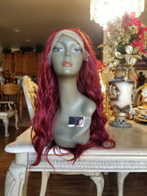 Red Wavy Lace Front Wig