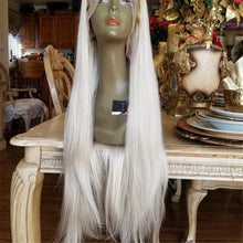 Ombre White Blonde Lace front Wig