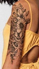 Beautiful Sunflower Temporary Tattoo