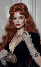 Copper Red Beauty Waves Lace Front Wig Goddess Beauty Wig Auburn