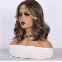 4*1 Lace Front Fashionable Curly Wavy Short Wig Density Kinky Curly Afro Style Natural Look Breathable Rose Net Cap Perfect Choice for