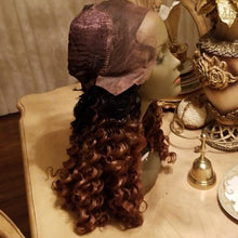 Black Brown Beautiful Lace Front Wig 24-26 inches!!