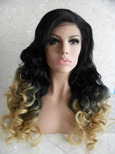 Black Blonde Lace Front Wig